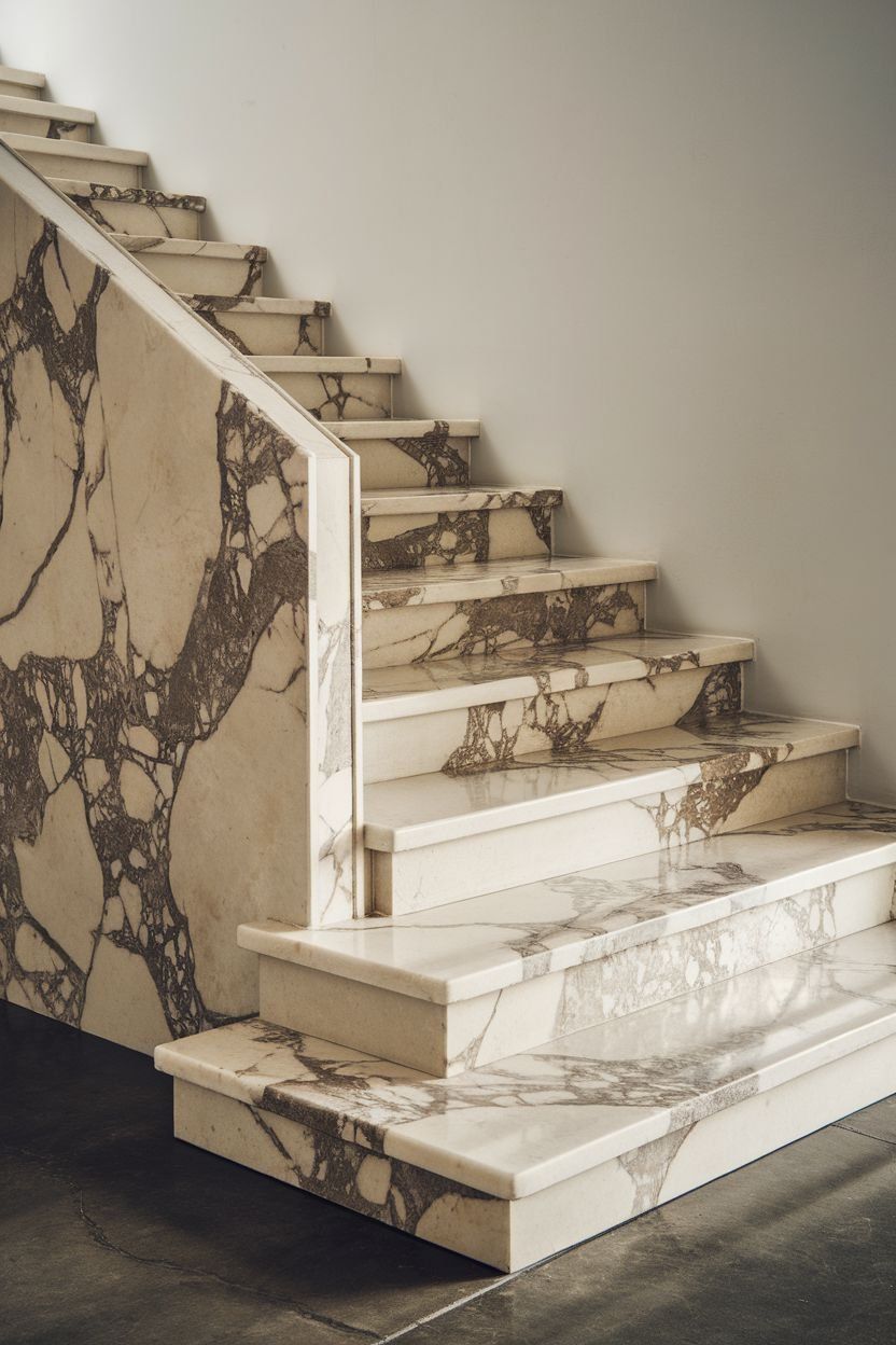 мраморные ступени